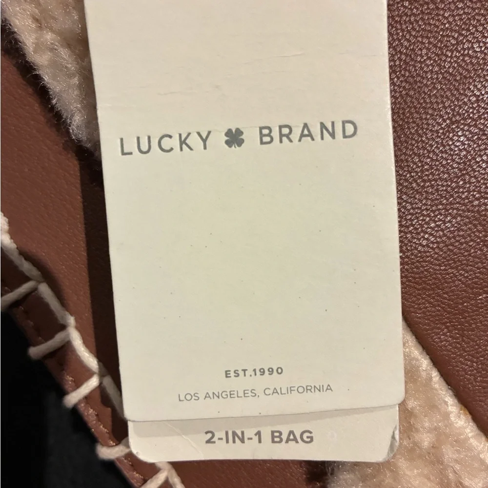 Lucky Brand Leather 2 IN 1 BAG - Picture 10 of 10